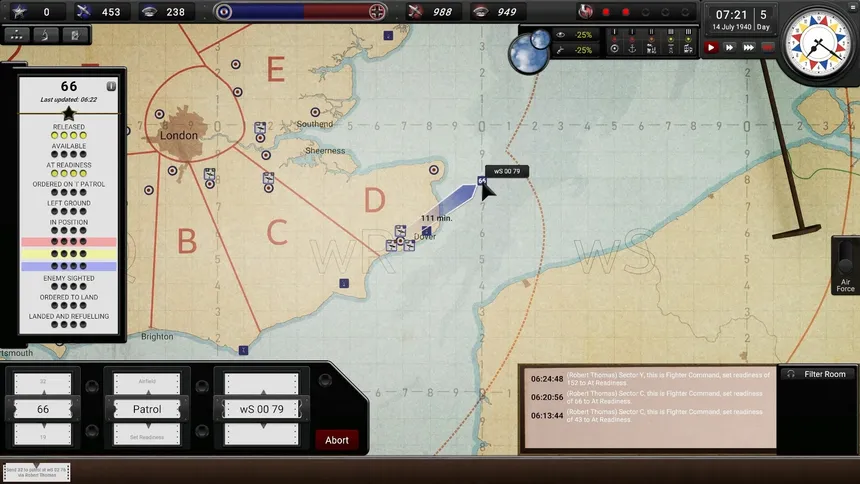 Скриншот 3 к игре Radio Commander: Battle of Britain ’40