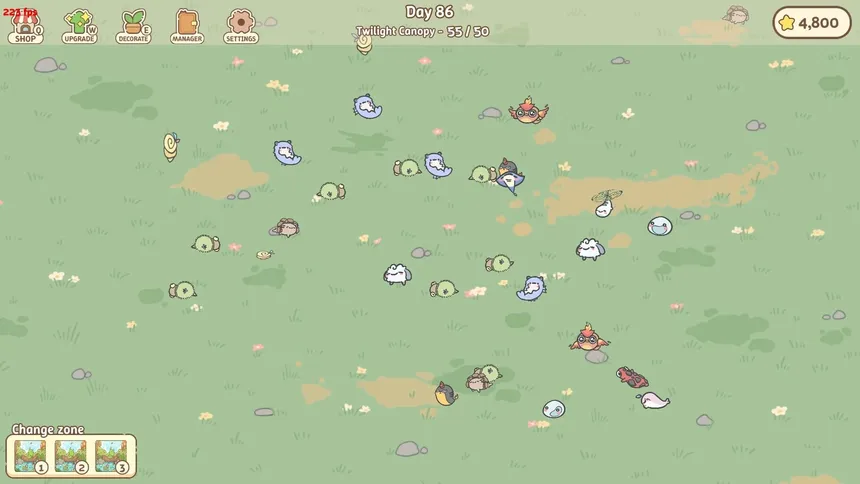 Скриншот 1 к игре Kumochi Keeper