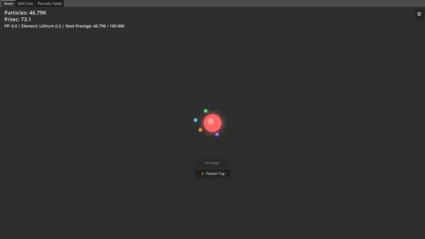 Скриншот 1 к игре Element Idle