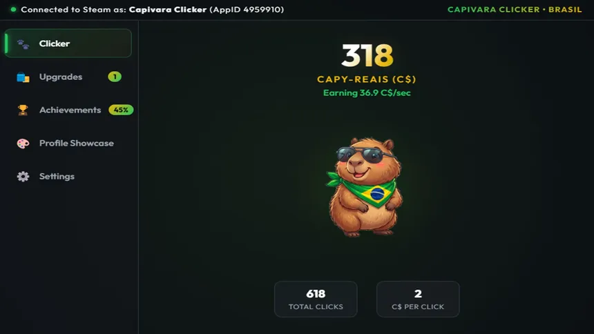 Скриншот 5 к игре Capivara Clicker