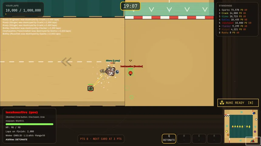 Скриншот 1 к игре Ragebait Marathon