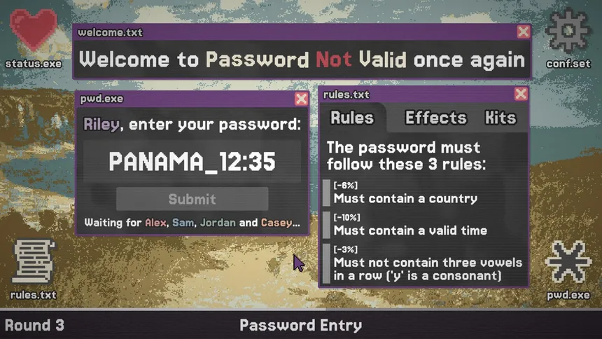 Скриншот 6 к игре Password Not Valid
