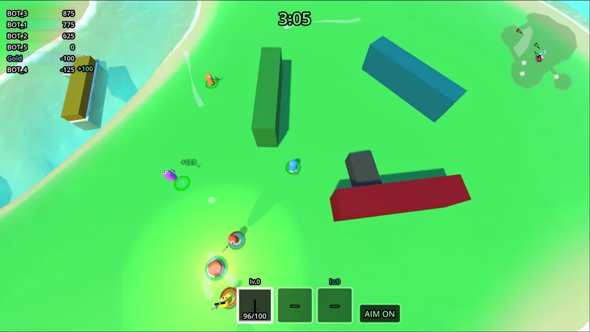 Скриншот 1 к игре Capsule Carnage: Don't Press That