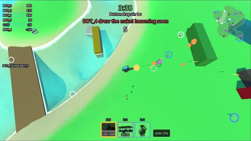 Скриншот 2 к игре Capsule Carnage: Don't Press That