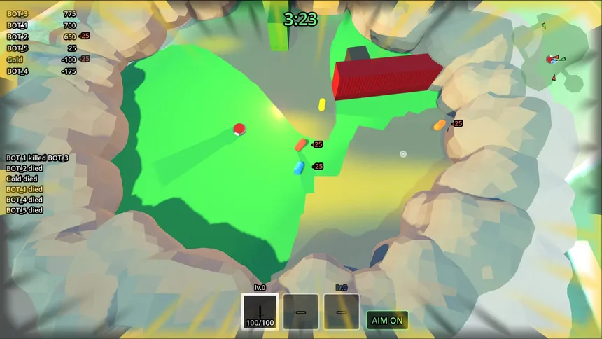 Скриншот 4 к игре Capsule Carnage: Don't Press That