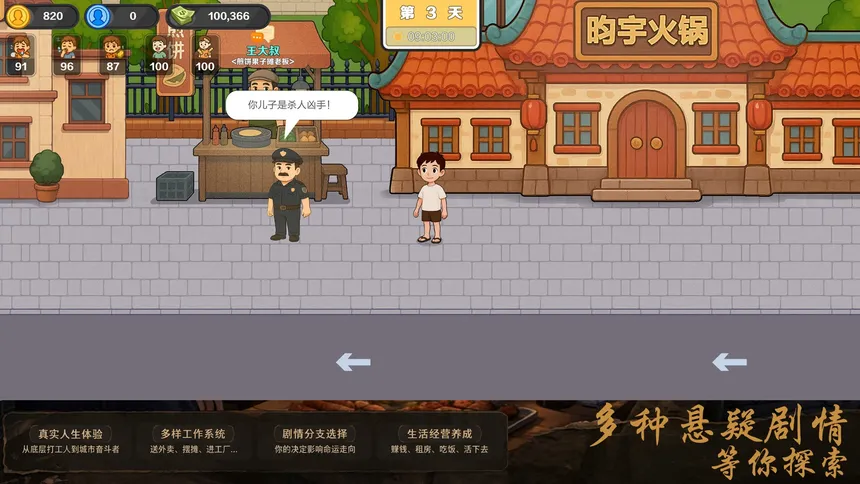 Скриншот 1 к игре 生计与沉冤