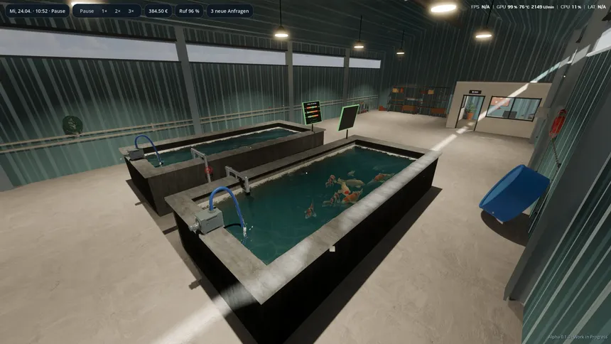 Скриншот 2 к игре Aquaculture Simulator