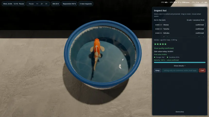 Скриншот 5 к игре Aquaculture Simulator