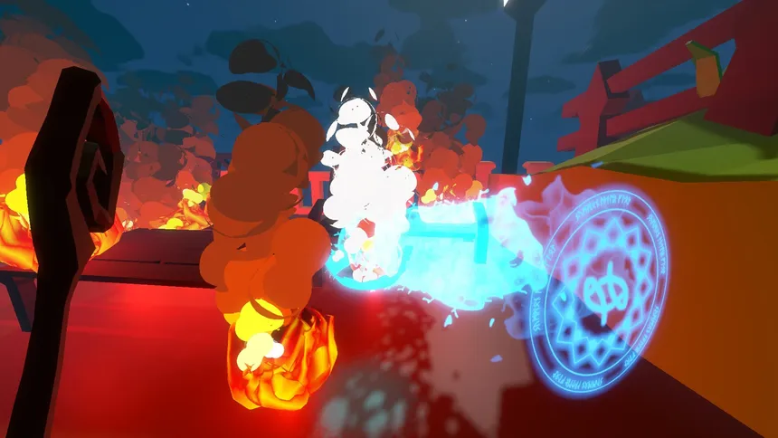Скриншот 2 к игре Stop The Fire: Apprentice Water Wizard