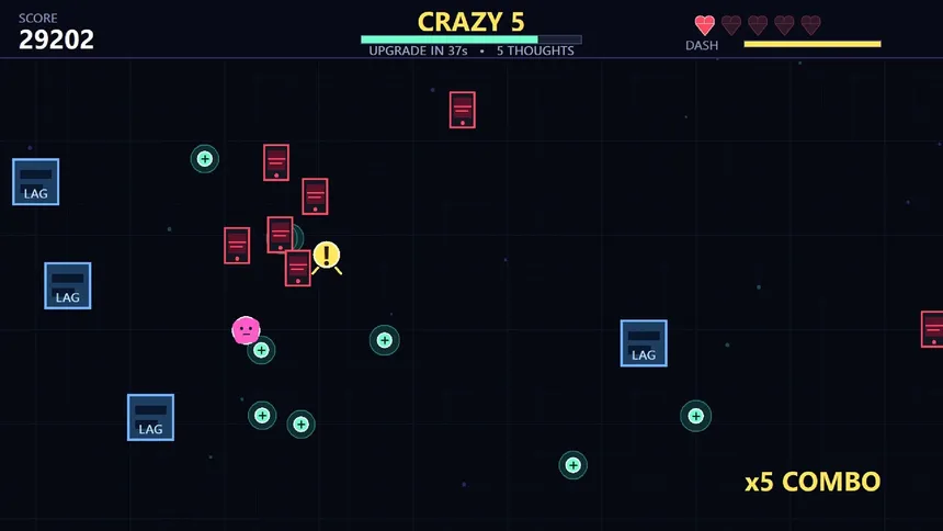 Скриншот 1 к игре No Thoughts Just Dodge