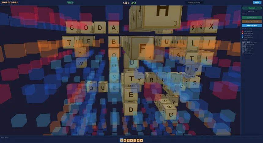 Скриншот 2 к игре Word Cubes