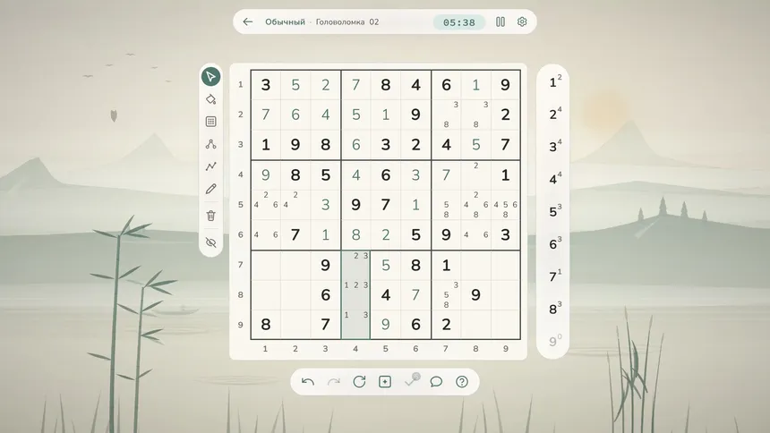 Скриншот 2 к игре Судоку
