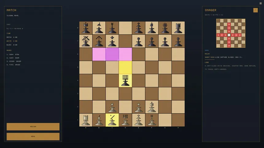 Скриншот 2 к игре Chaos Chess