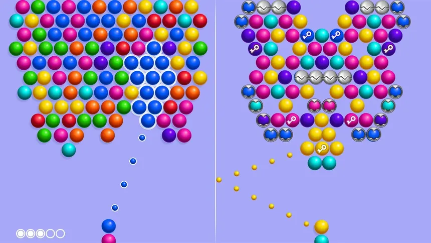 Скриншот 1 к игре Bubblez: Magic Bubble Quest