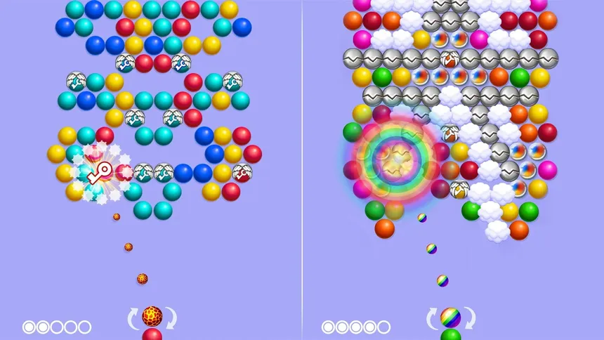 Скриншот 2 к игре Bubblez: Magic Bubble Quest