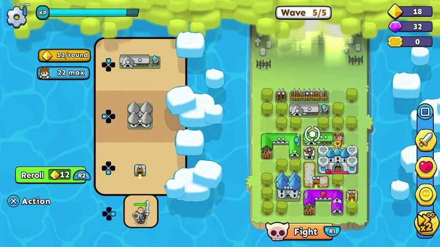 Скриншот 1 к игре Fortress Merge