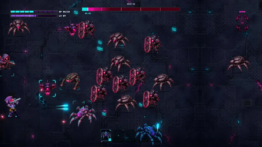 Скриншот 2 к игре Grid Demon