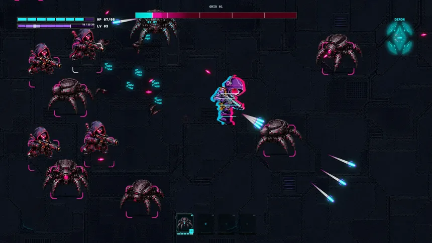 Скриншот 3 к игре Grid Demon