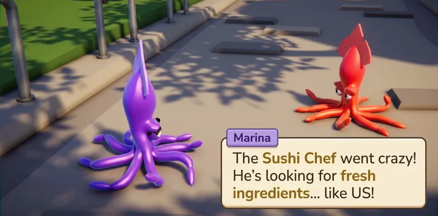 Скриншот 4 к игре SquidShot