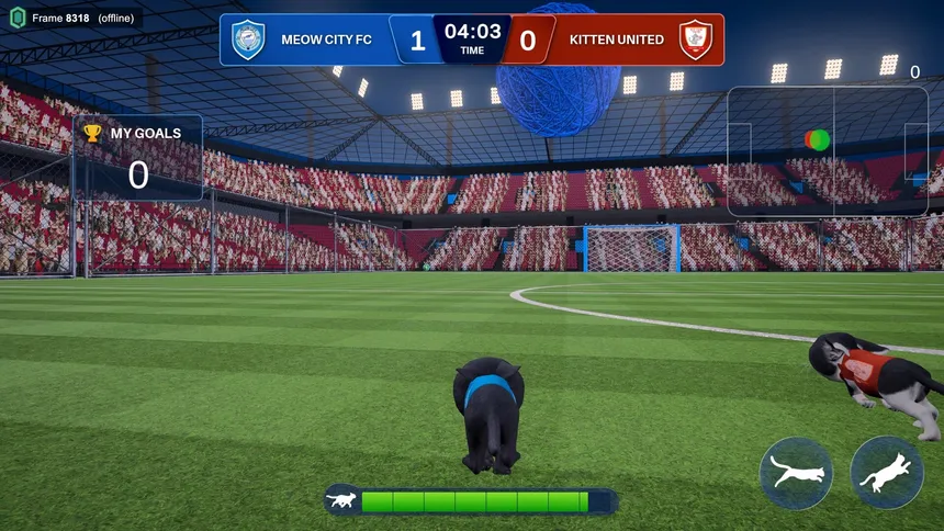 Скриншот 1 к игре Kitten Wool Cup