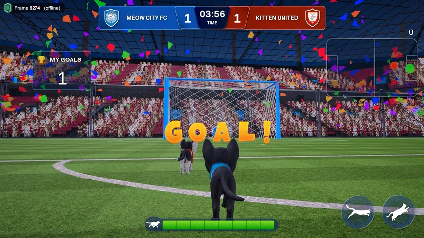 Скриншот 3 к игре Kitten Wool Cup