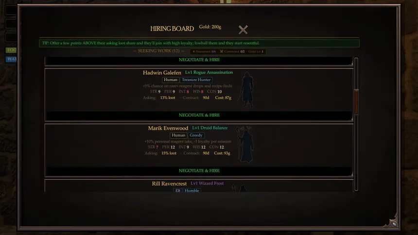 Скриншот 3 к игре Bramblewick: Guild Management Simulator