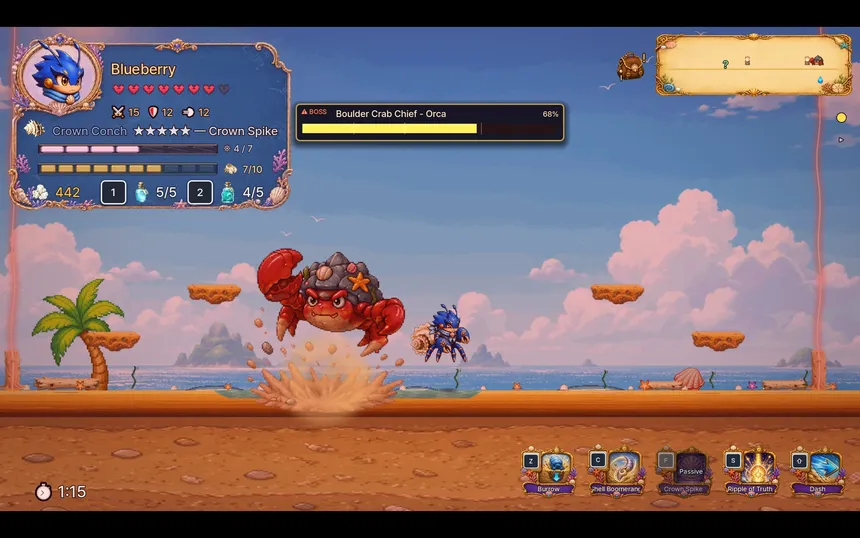 Скриншот 3 к игре Shell Heroes: Awesome Island