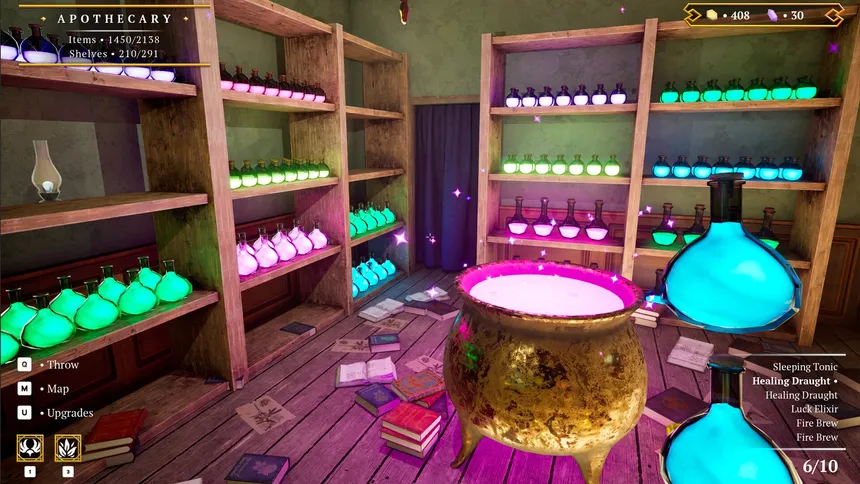 Скриншот 1 к игре Witch Cabin Cleanup