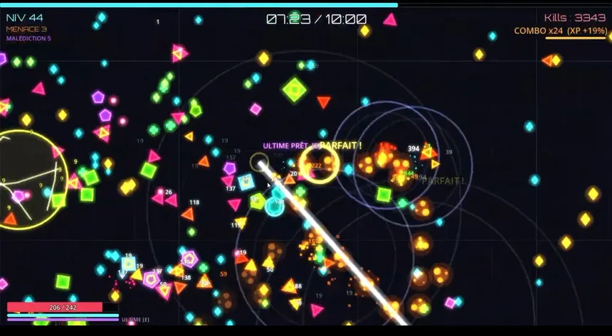 Скриншот 2 к игре Neon Swarm