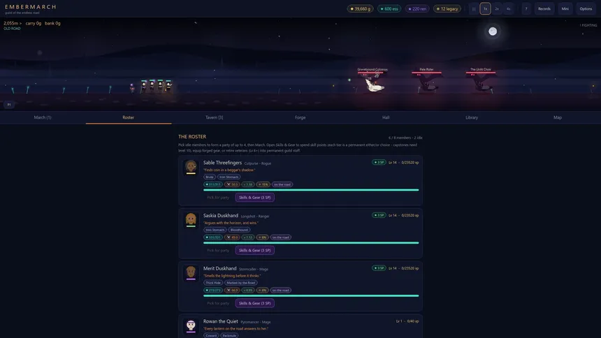 Скриншот 2 к игре Embermarch