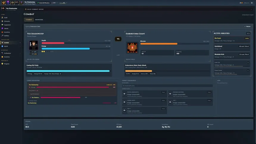 Скриншот 6 к игре Emberfall Idle