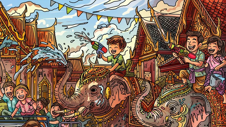 Скриншот 5 к игре 100 Songkran Cats