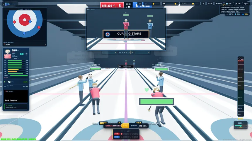 Скриншот 4 к игре Curling Stars