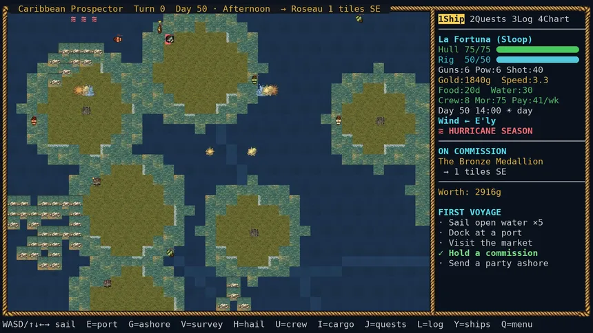 Скриншот 3 к игре Caribbean Prospector
