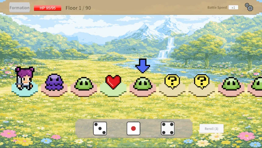 Скриншот 3 к игре Triple Dice Monsters