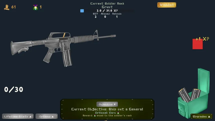Скриншот 1 к игре One Gun Army