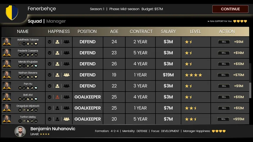 Скриншот 4 к игре Club Chairman