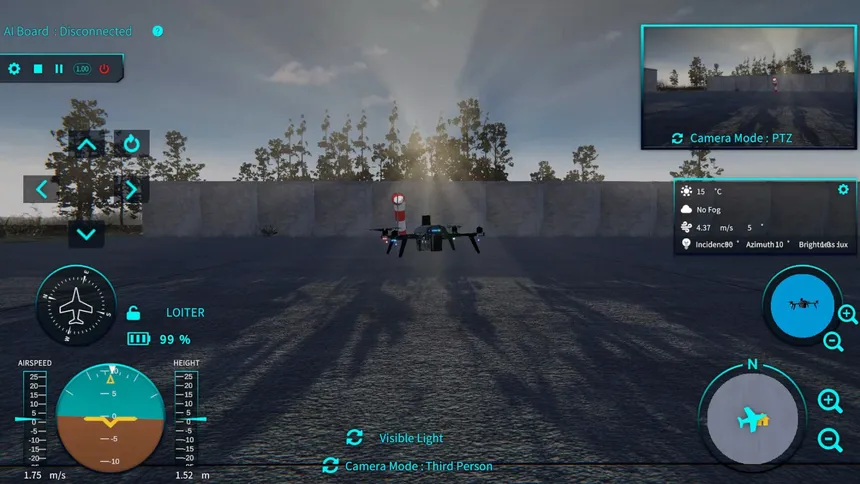 Скриншот 1 к игре SkySims: Drone Pilot