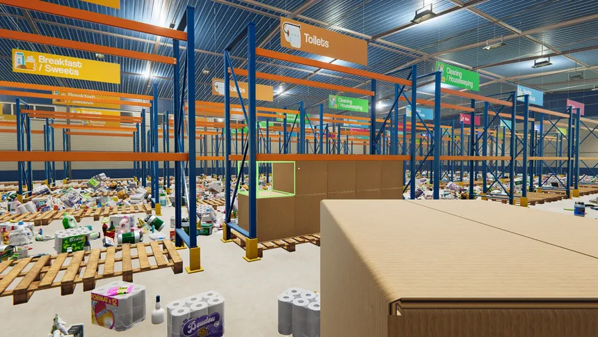 Скриншот 1 к игре Warehouse Chaos Simulator📦