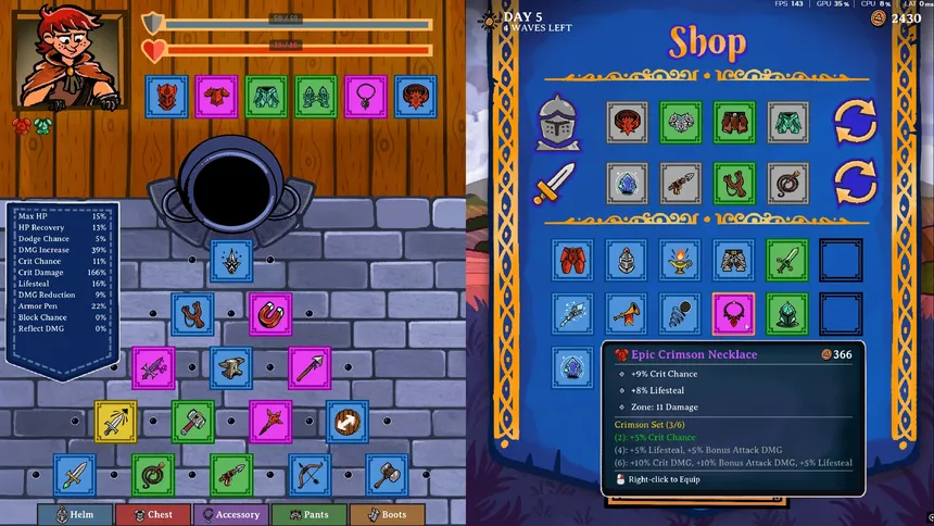 Скриншот 3 к игре Pinly: A Plinko Roguelike