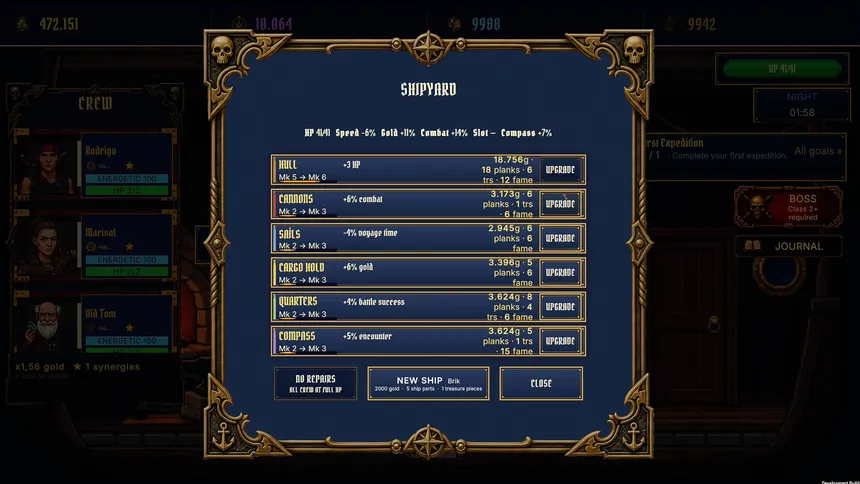 Скриншот 4 к игре Corsair Fleet: Tides of Plunder