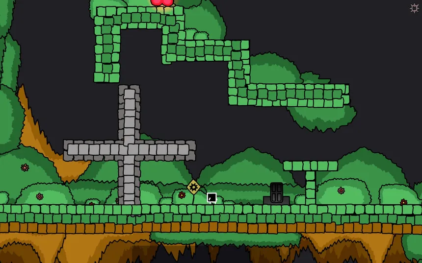 Скриншот 2 к игре 方块骑士Square Knight