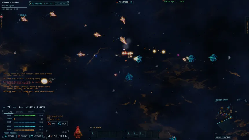 Скриншот 1 к игре A Sector Darkly