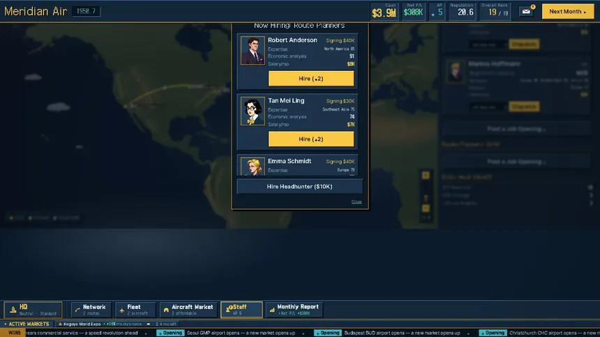 Скриншот 7 к игре AIR EMPIRE: Airline Tycoon