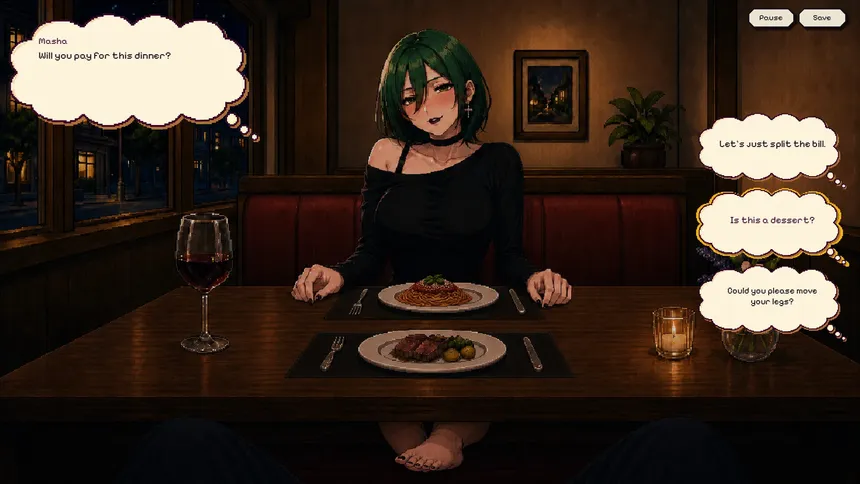 Скриншот 1 к игре How To Get A Goth GF: 101