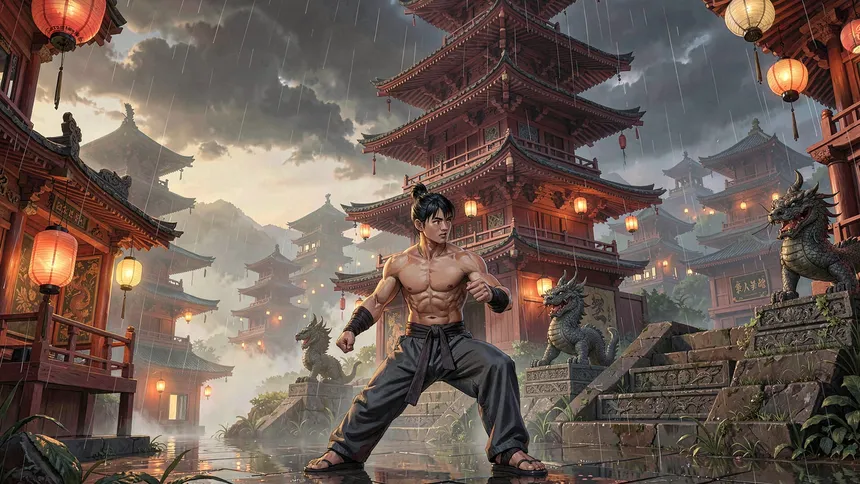 Скриншот 5 к игре Kung Fu: The Devil's Temple Awaits