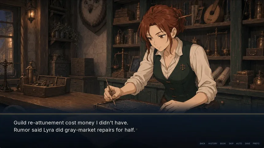 Скриншот 5 к игре I Was a Failed Day Trader Who Lost Everything, But After Being Reincarnated in Another World, My Textbook Technical Analysis Actually Works and Now I'm the Richest Man in the Kingdom!?