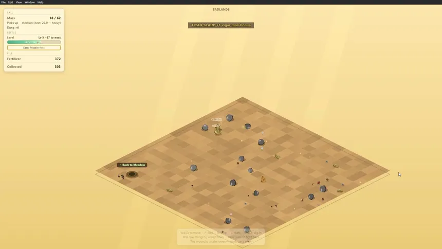 Скриншот 3 к игре Lonely Dung Beetle
