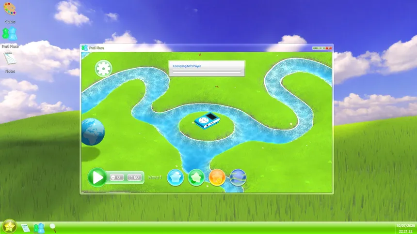 Скриншот 1 к игре AerOS Sight: Digital Bubble Edition