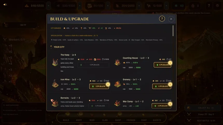 Скриншот 1 к игре Crownbane